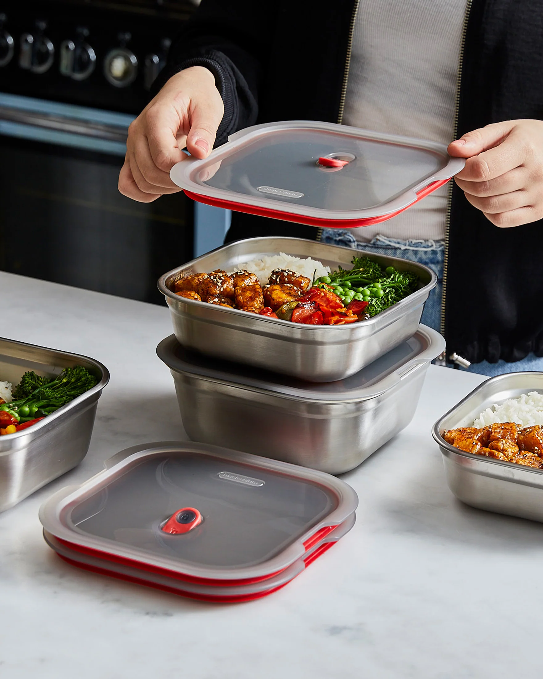 MEAL PREP SQUARE BOX SET X5 - Image 3